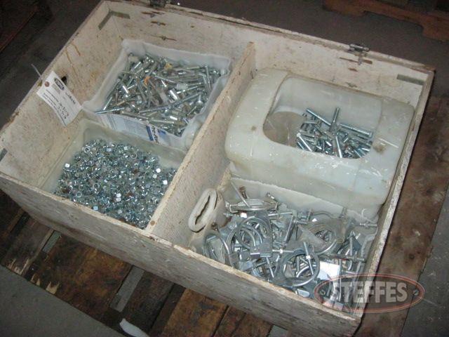 Assortment of 7-16- bolts and washers, muffler clamps_1.jpg